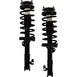 Front, Driver and Passenger Side Fully Loaded Strut, FWD