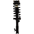 Front, Driver and Passenger Side Fully Loaded Strut, FWD