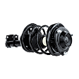 Front and Rear, Driver and Passenger Side Fully Loaded Struts, Coupe, FLEX/GAS, FWD, with Front Coil Spring, with Rear Coil Spring