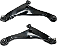 Front, Driver and Passenger Side, Lower Control Arms