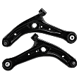 Front, Driver and Passenger Side, Lower Control Arms, With Ball Joints