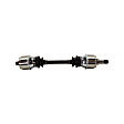Rear, Driver and Passenger Side Axle Assembly - Set of 2