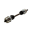 Rear, Driver and Passenger Side Axle Assembly - Set of 2