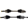 Front, Driver and Passenger Side Axle Assembly, Automatic Transmission