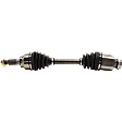 Front, Driver and Passenger Side Axle Assembly, Automatic Transmission