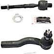 Front, Passenger Side, Inner and Outer Tie Rod Ends
