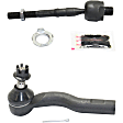 2006 Mazda 6 - Front, Driver Side, Inner and Outer Tie Rod End