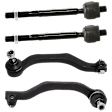 Front, Driver and Passenger Side, Inner and Outer Tie Rod End