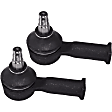 Front, Driver and Passenger Side, Outer Tie Rod Ends, 4WD