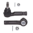 Front, Driver and Passenger Side, Outer Tie Rod Ends