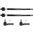 Front, Driver and Passenger Side, Inner and Outer Tie Rod End