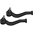 Front, Driver and Passenger Side, Inner Tie Rod Ends