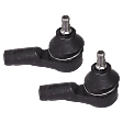 Front, Driver and Passenger Side, Outer Tie Rod Ends