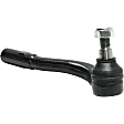 Front, Driver Side, Inner and Outer Tie Rod Ends