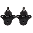 Front, Driver and Passenger Side, Upper Ball Joints