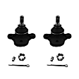 Front, Driver and Passenger Side, Upper Ball Joints