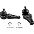 Front, Driver and Passenger Side, Lower Ball Joints