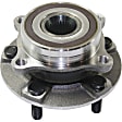 Front and Rear, Driver and Passenger Side Wheel Hub, 5 Lugs, With Bearing, AWD, 2.0L, 4Cyl