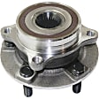 Front and Rear, Driver and Passenger Side Wheel Hub, 5 Lugs, With Bearing, AWD, 2.0L, 4Cyl