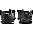 Front, Driver and Passenger Side Engine Splash Shields, Japan Built Vehicle