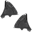Driver and Passenger Side Engine Splash Shields, CAPA CERTIFIED