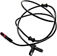 Rear, Driver and Passenger Side ABS Speed Sensor Set of 2