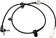 Front, Driver and Passenger Side ABS Speed Sensor Set of 2