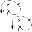 Rear, Driver and Passenger Side ABS Speed Sensors, AWD