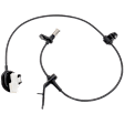 Rear, Driver and Passenger Side ABS Speed Sensors, AWD