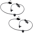 Rear, Driver and Passenger Side ABS Speed Sensors, FWD