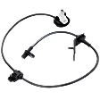 Rear, Driver and Passenger Side ABS Speed Sensors, FWD
