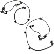 Front, Driver and Passenger Side ABS Speed Sensors, Axle Mounted