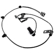 Front, Driver and Passenger Side ABS Speed Sensors