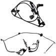 Rear, Driver and Passenger Side ABS Speed Sensor Set of 2