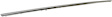 Front, Driver and Passenger Side Rocker Panel Trim, Primed, Plastic, Set of 2