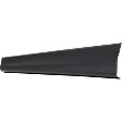 Front, Driver And Passenger Side Door Molding and Beltlines, Textured Black