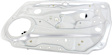 2008-2014 Mercedes Benz C300 - Front, Driver and Passenger Side Power Window Regulator, Without Motor