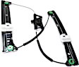 Front, Driver and Passenger Side Power Window Regulator, Without Motor
