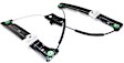 Front, Driver and Passenger Side Power Window Regulator, Without Motor