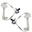Front, Driver and Passenger Side Window Regulators, Power