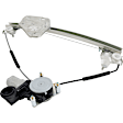 Front, Driver and Passenger Side Window Regulators, Power