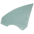 Front, Driver and Passenger Side Door Glasses, Green Tint, Replaces NAGS Number FD26227GTN FD26228GTN