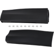Rear, Driver And Passenger Side Door Molding and Beltlines, Textured Black