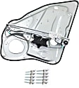 Rear, Driver and Passenger Side Power Window Regulator, Without Motor