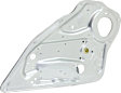 Rear, Driver and Passenger Side Power Window Regulator, Without Motor