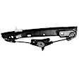 Front And Rear, Passenger Side Power Window Regulator, Without Motor