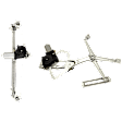 Front And Rear, Passenger Side Power Window Regulator, With Motor