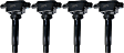 Ignition Coil, 2.0L/2.5L Eng., 4 Male Blade Terminals, Set of 4