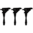 Ignition Coil, Set of 3, 3.8L, 6Cyl