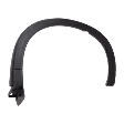 Rear, Driver and Passenger Side Fender Trim, Textured Black